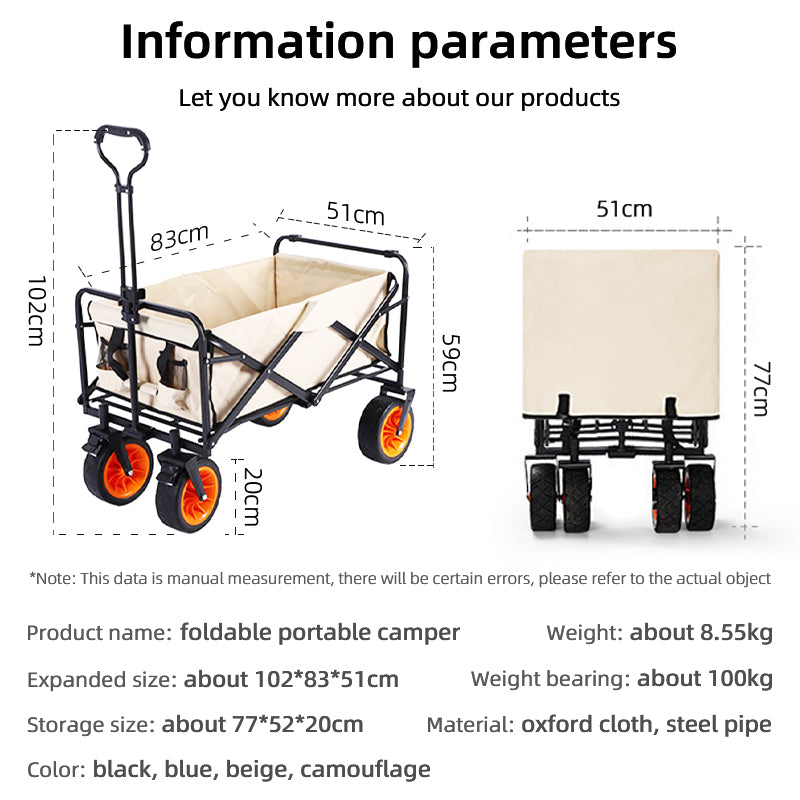 Foldable Camping Wagon